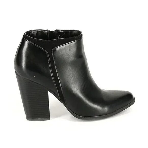 Charles Jourdan Charles Cora Black Ankle Boot size 9.5 - Picture 1 of 16